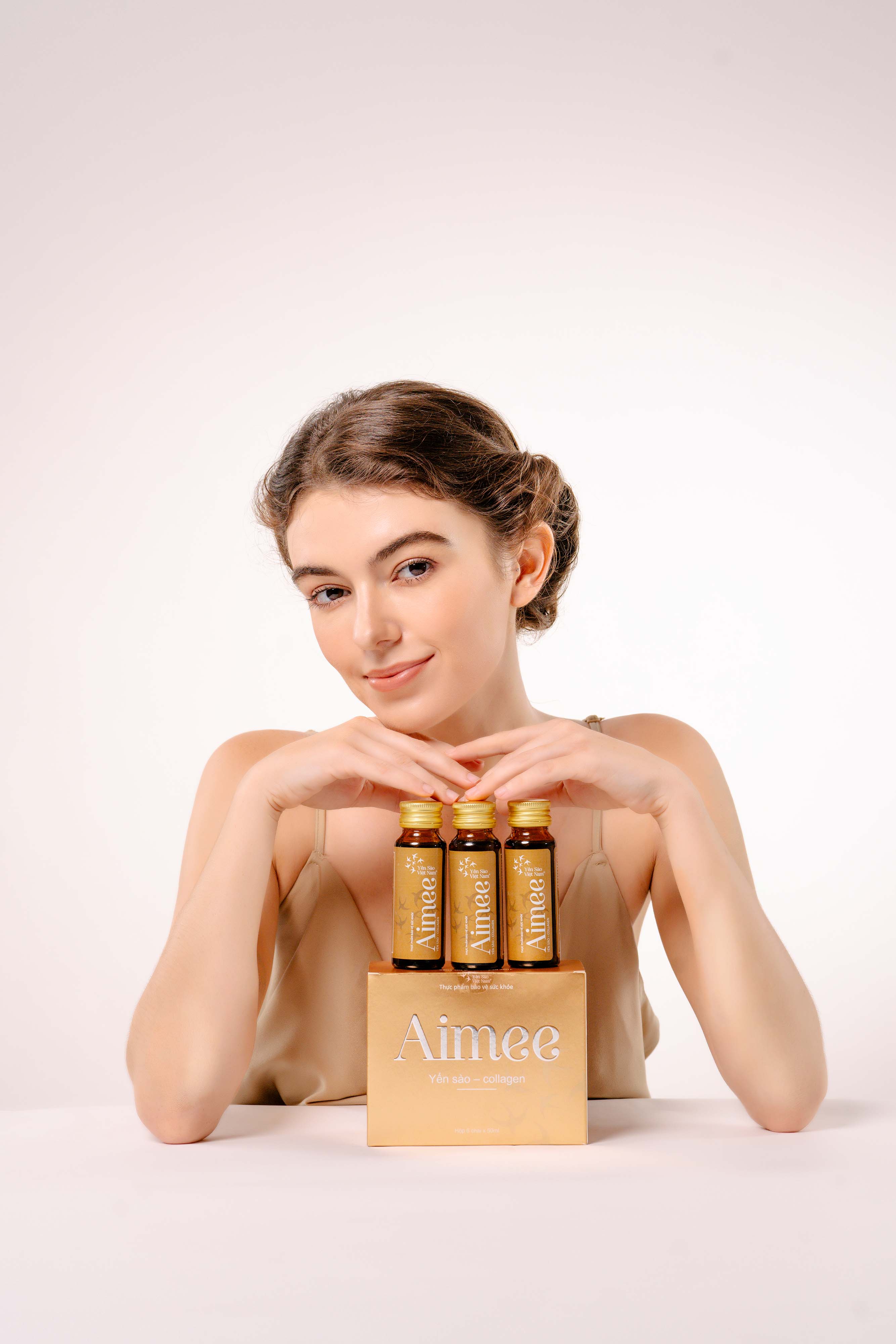 Yến tươi Collagen Aimee - Thương hiệu chăm sóc sức khỏe, chống lão hóa da hàng đầu Việt Nam